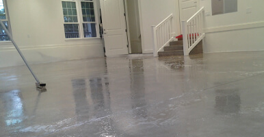 standard epoxy flooring